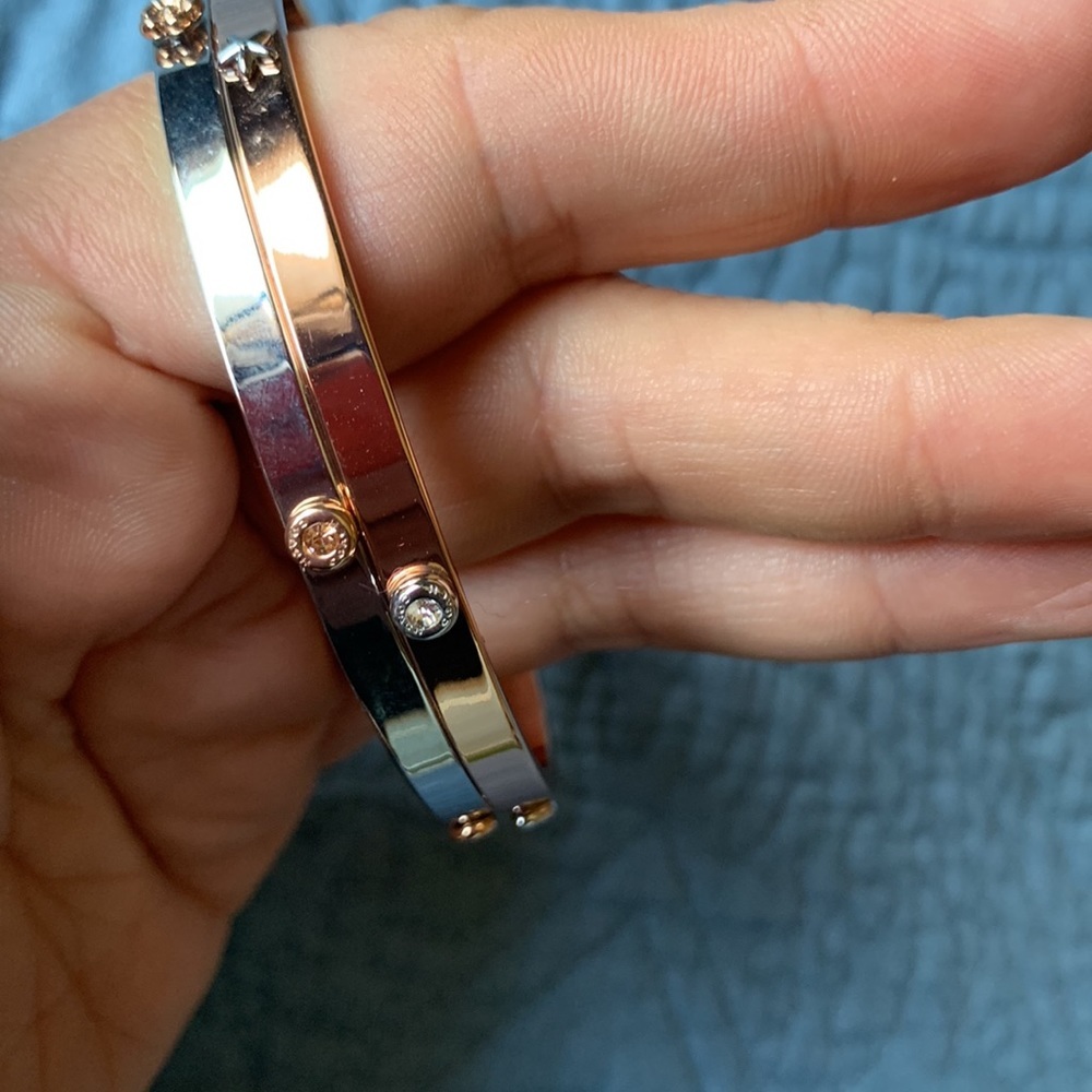 NEW Coach Two Piece Bangle‎ Set - Picture 3 of 5